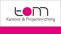Logo van Tom Kantoor & Projectinrichting, expert in kantoorinrichting en projectdesign