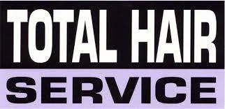 Logo van Total Hair Service, leverancier van professionele haarverzorgingsproducten en -diensten